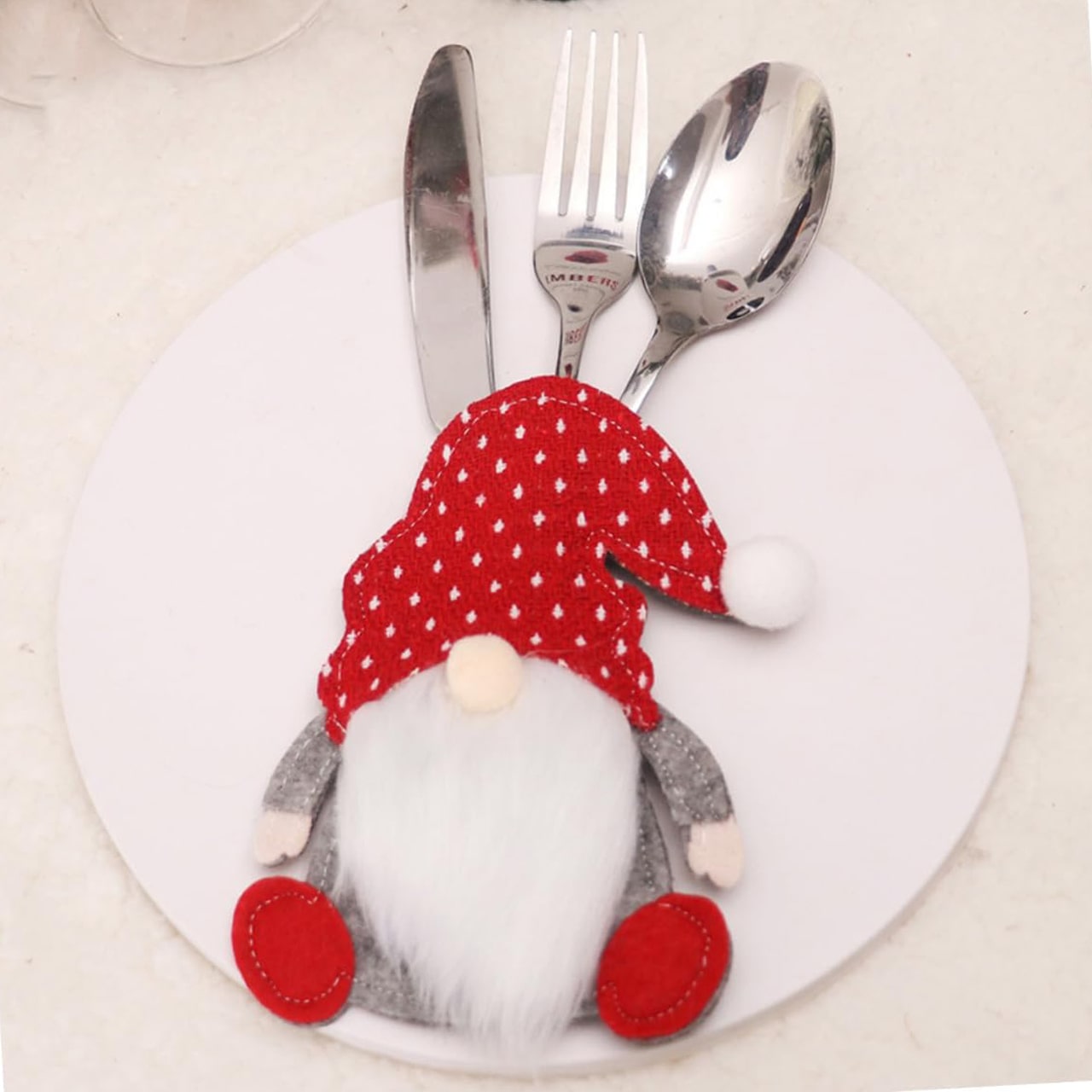 SetGnome, 3-частен комплект прибори под формата на гном - Image 1