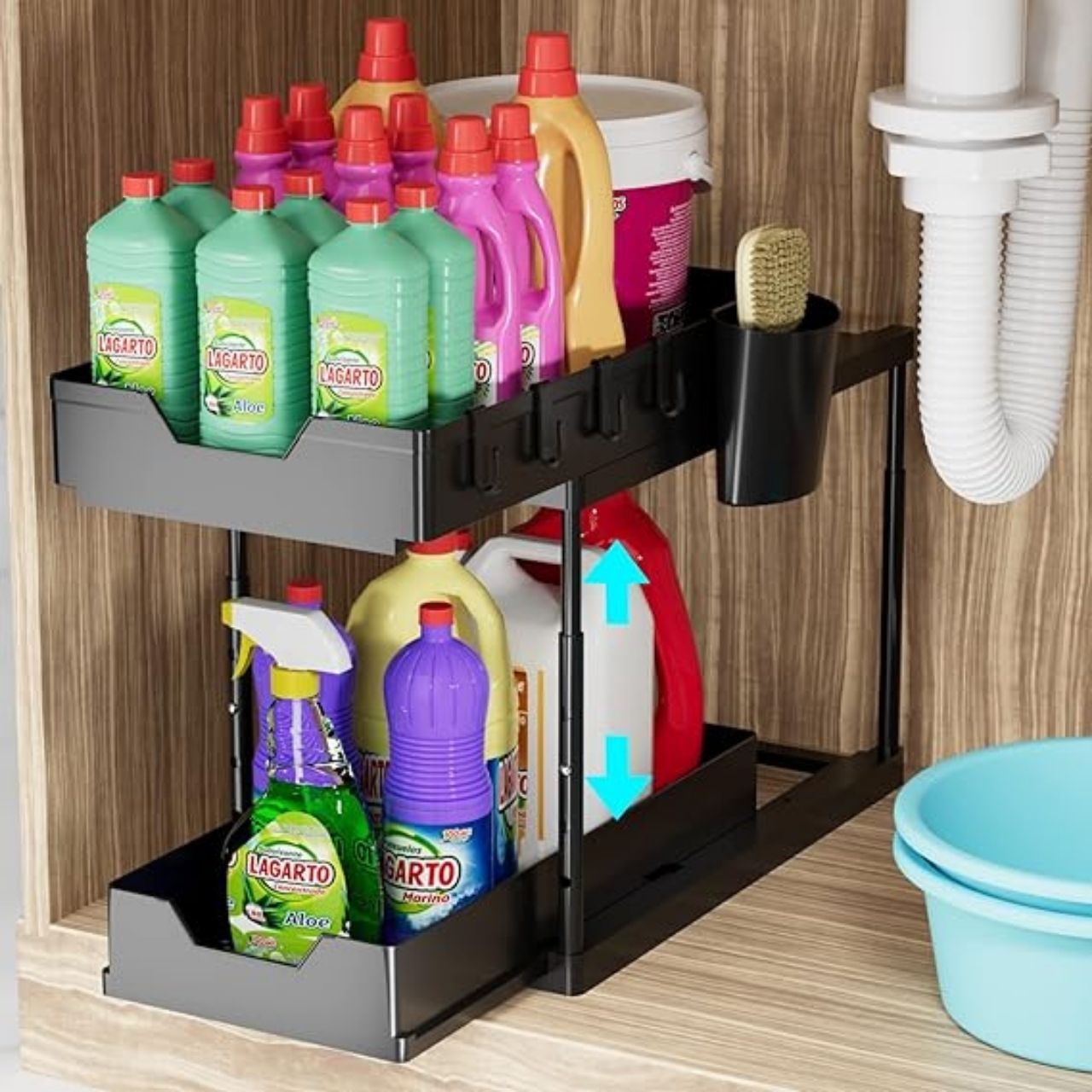 Shelfy, двуетажна етажерка за организация - Image 3
