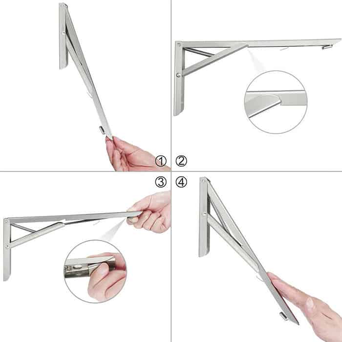 SimpleBracket, преносима полица и държач за мебели (2 бр.) - Image 3