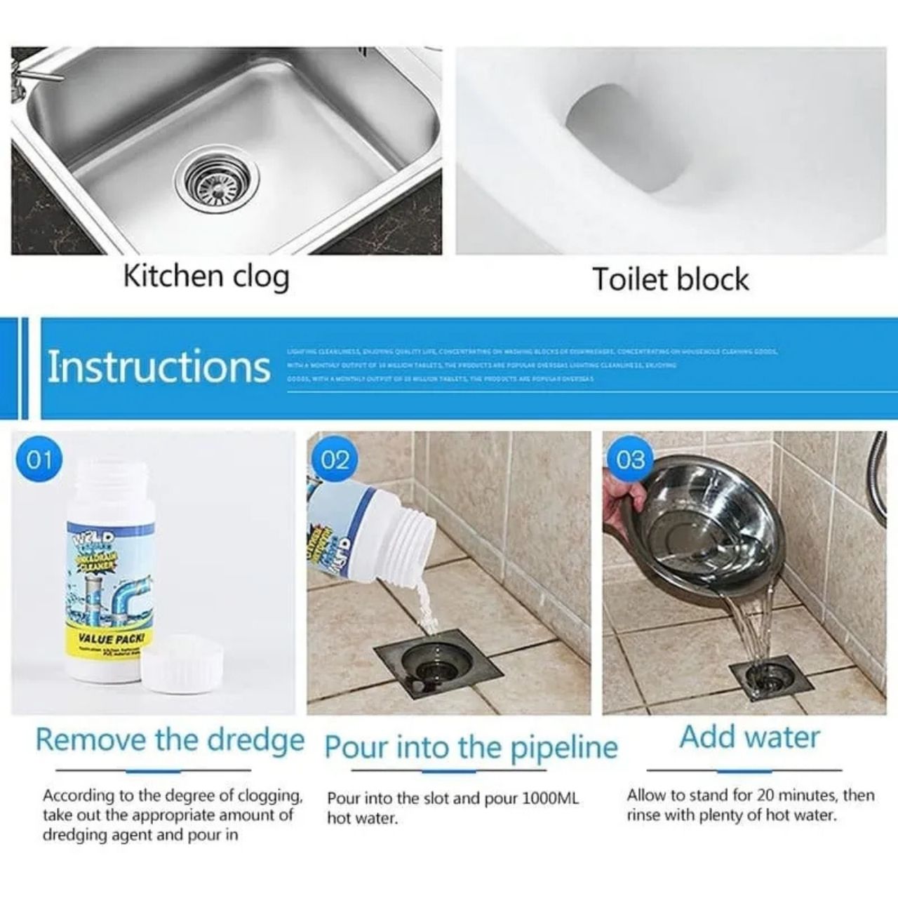 SinkSaver, препарат за почистване на канали - Image 7