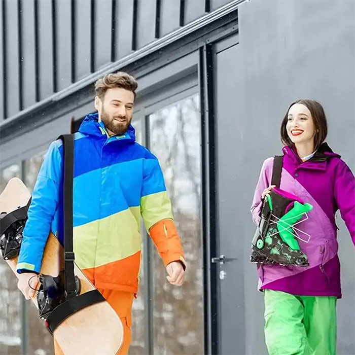 SkiBundle, презрамка за носене на ски + универсални котки БЕЗПЛАТНО - Image 6
