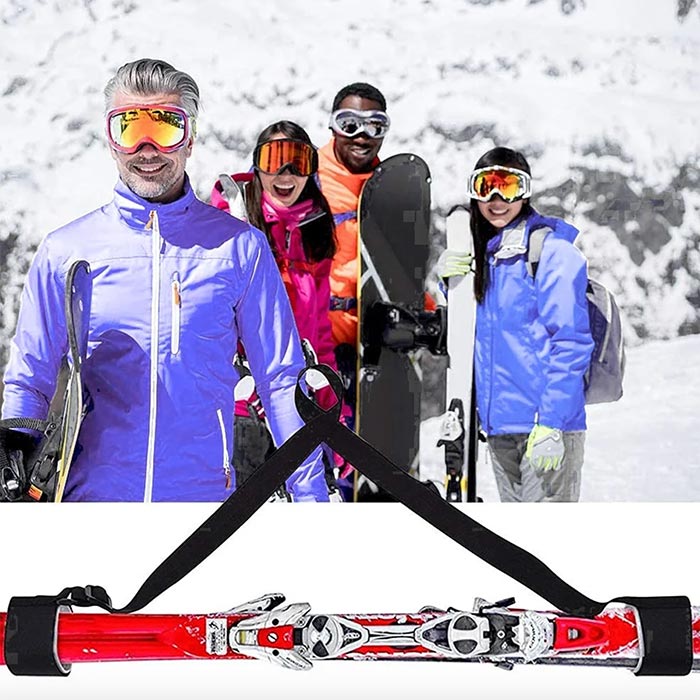 SkiBundle, презрамка за носене на ски + универсални котки БЕЗПЛАТНО - Image 7