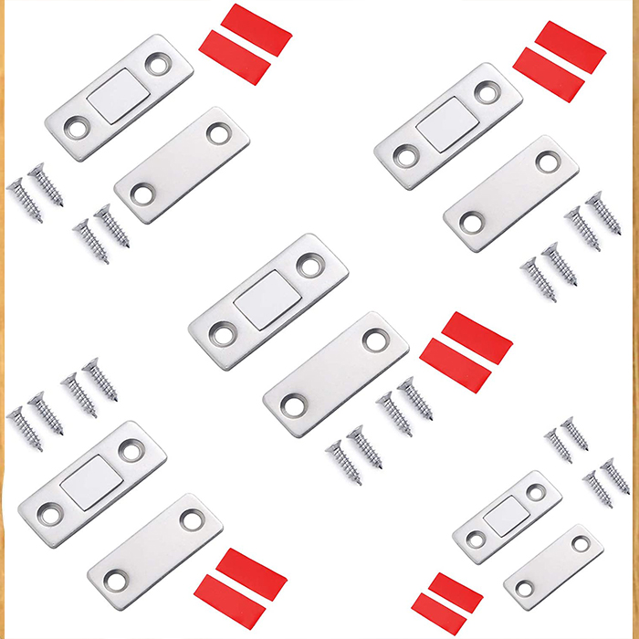 SmoothStop, магнитни плочи за лесно затваряне на врати (2 комплекта) - Image 6