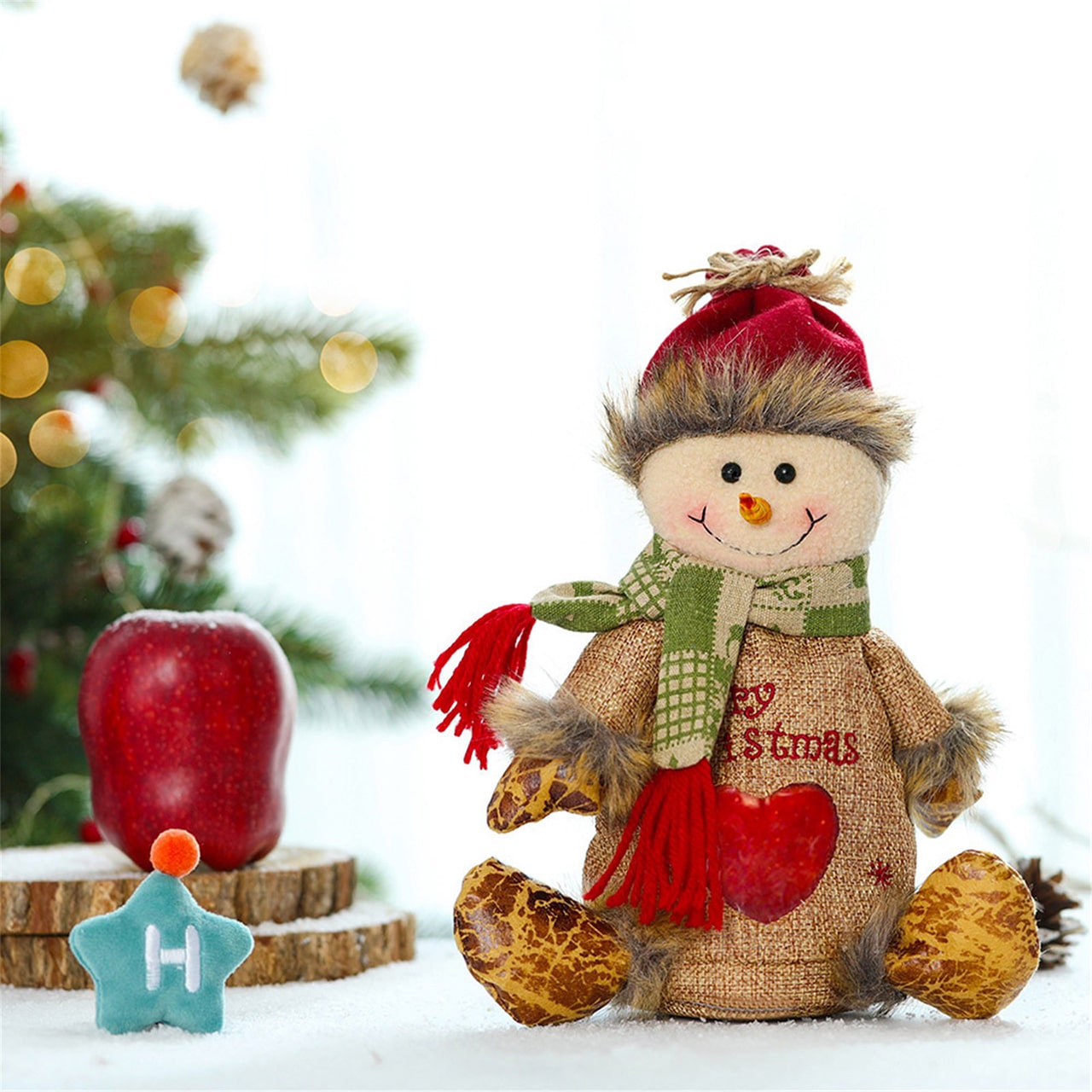 SnowMan, уникална подаръчна чанта с форма на снежен човек - Image 4