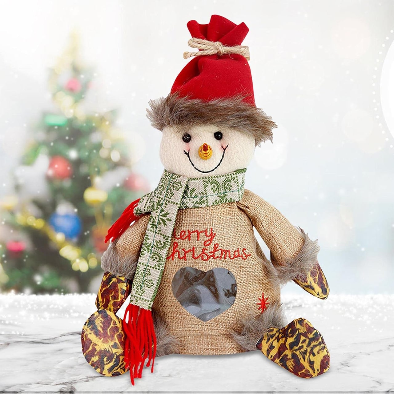 SnowMan, уникална подаръчна чанта с форма на снежен човек - Image 5