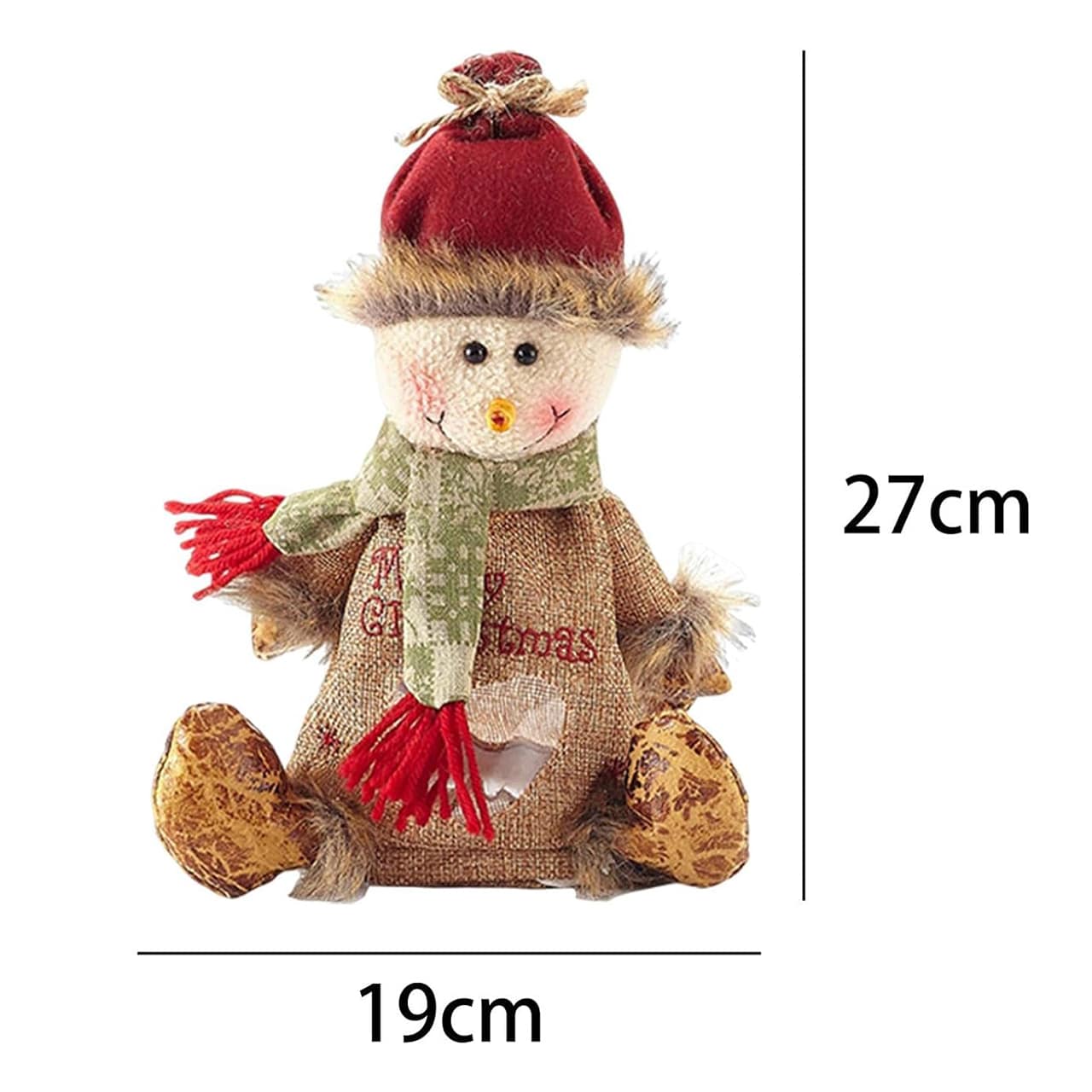 SnowMan, уникална подаръчна чанта с форма на снежен човек - Image 6