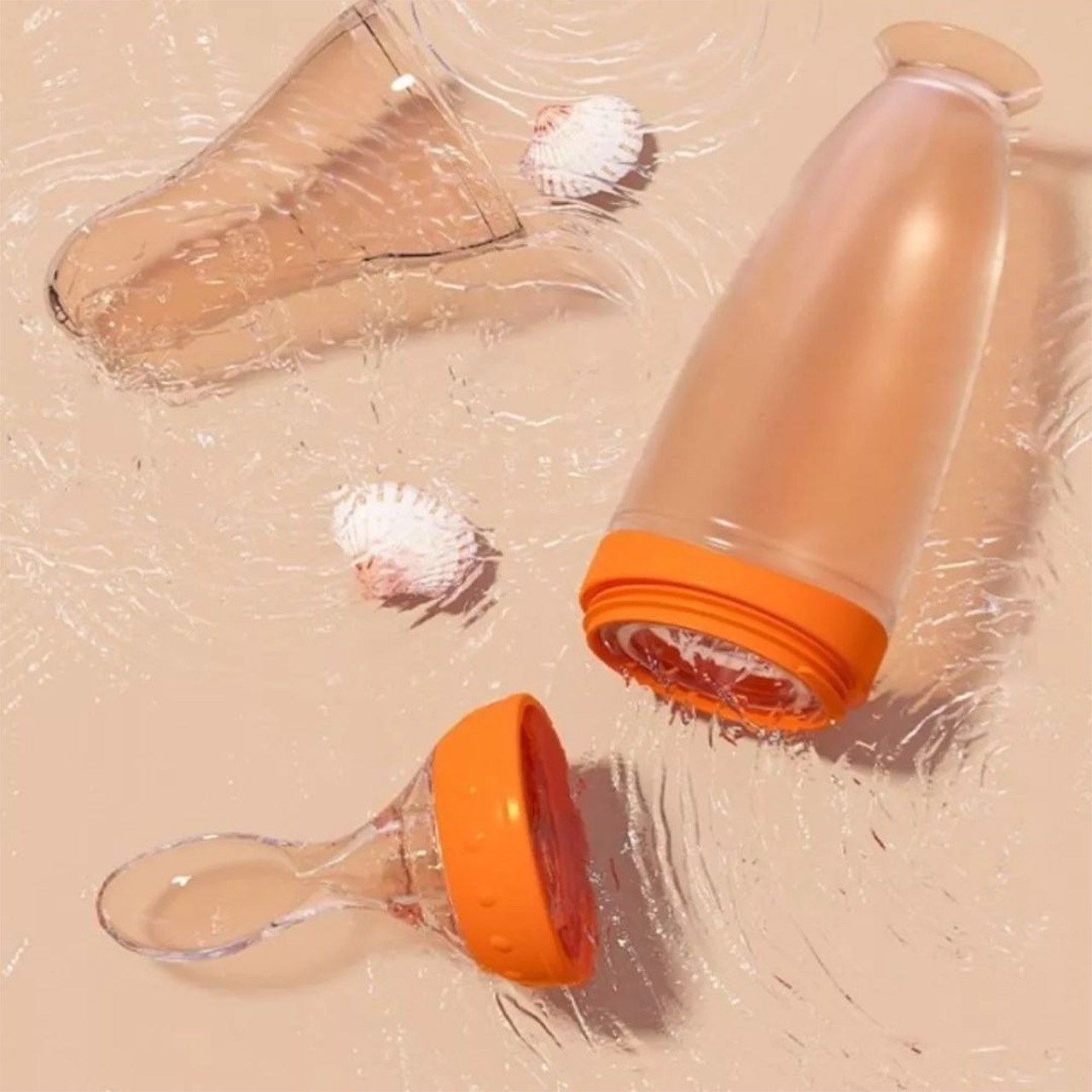 SoftSpoon, силиконова бутилка с лъжица - Image 8