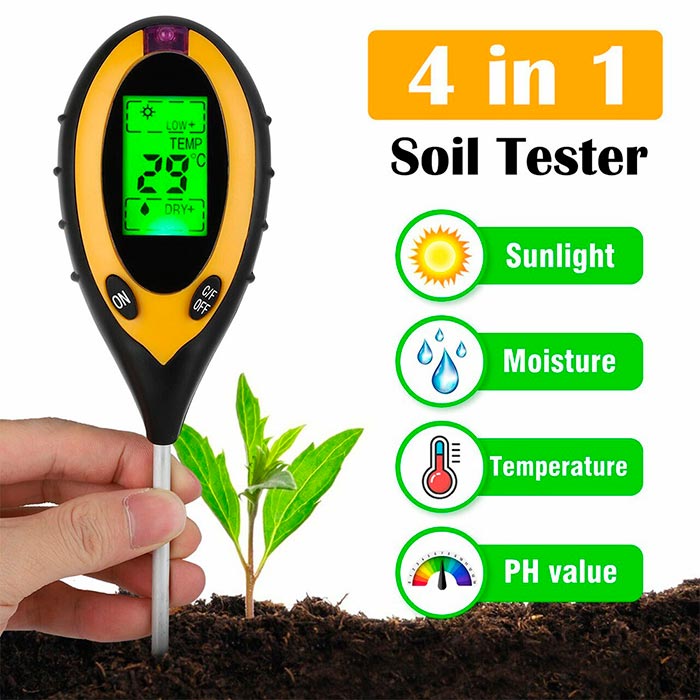 SoilMeter, 4в1 тестер за почва - Image 3