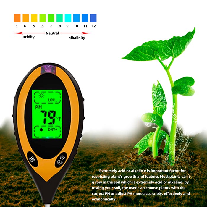 SoilMeter, 4в1 тестер за почва - Image 6