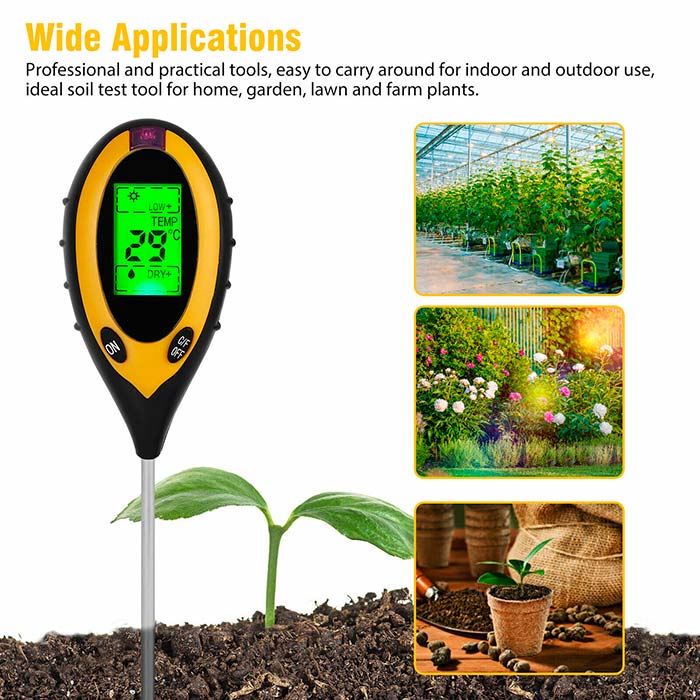 SoilMeter, 4в1 тестер за почва - Image 7