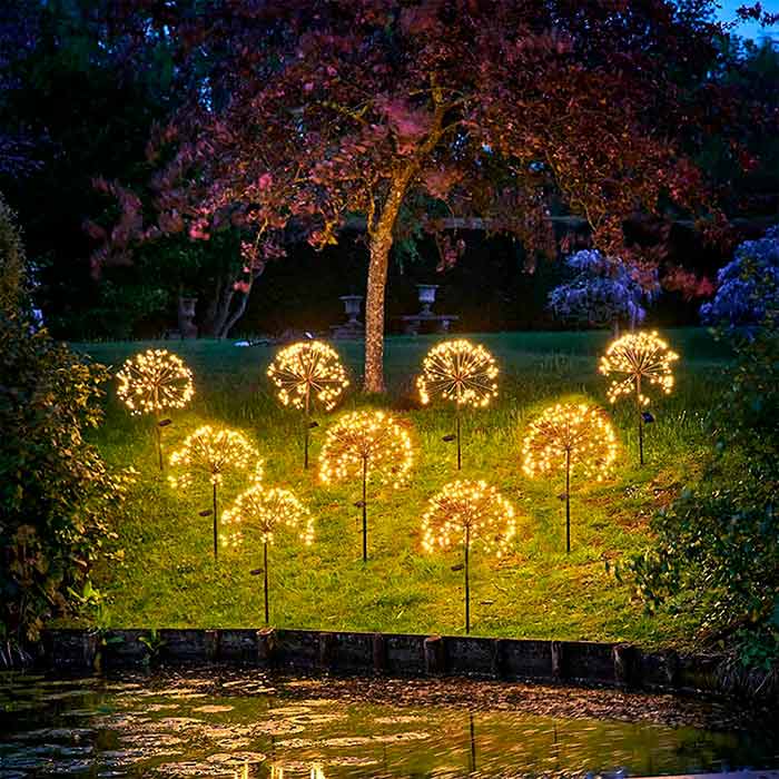 SolarFireworkLamp, слънчева лампа (90 LED светлини) - Image 6
