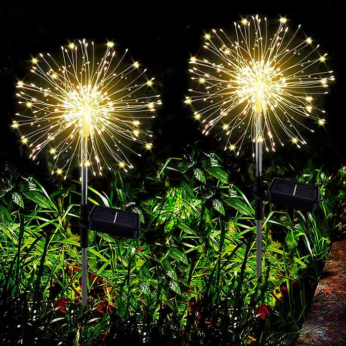 SolarFireworkLamp, слънчева лампа (90 LED светлини) - Image 7