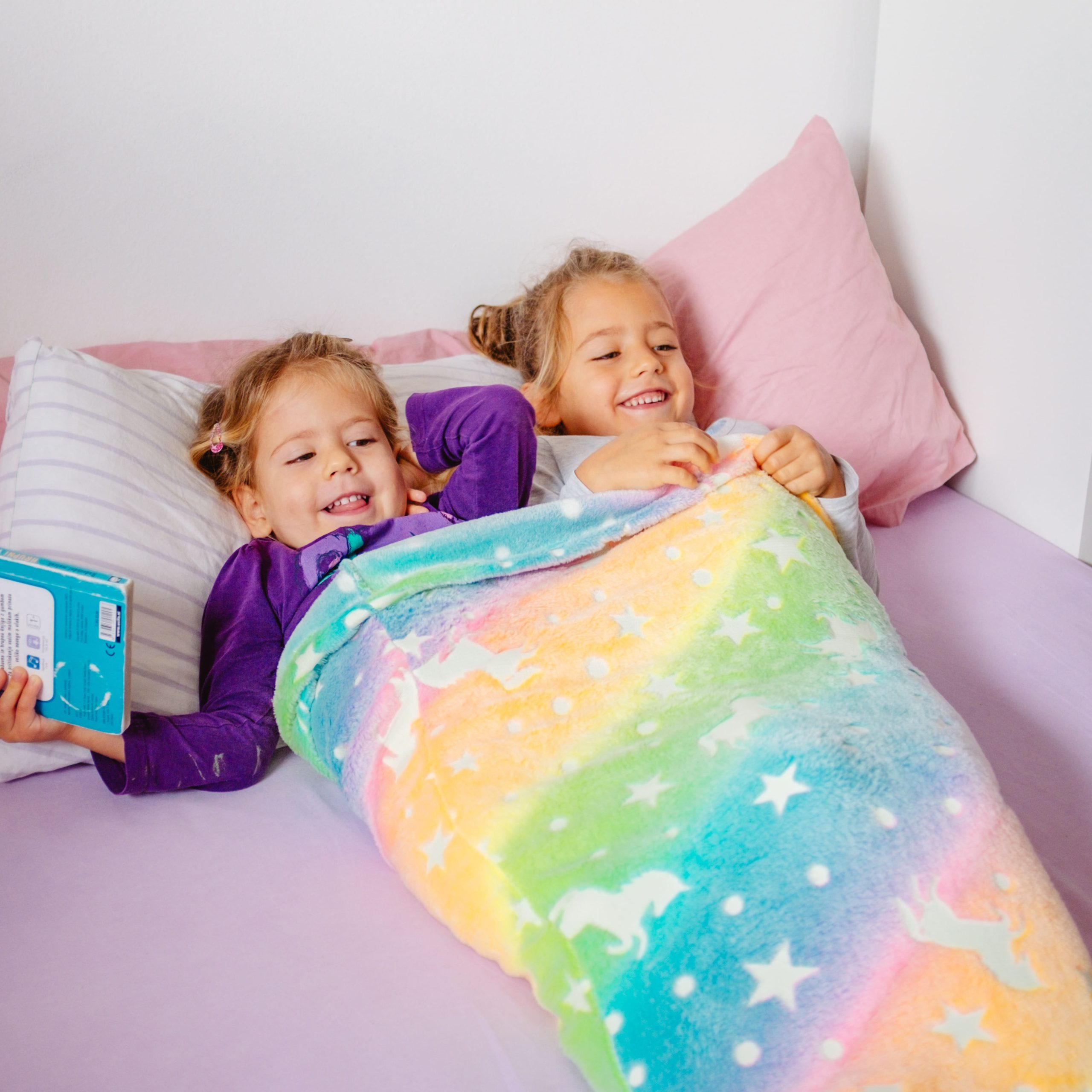 SparkleMermaid, подаръчен комплект с одеяло за момиче и комплект за създаване на диаманти и стикери БЕЗПЛАТНО - Image 3