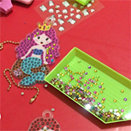 SparkleStickers, творчески комплект за поставяне на цветни диаманти върху стикери - Image 8