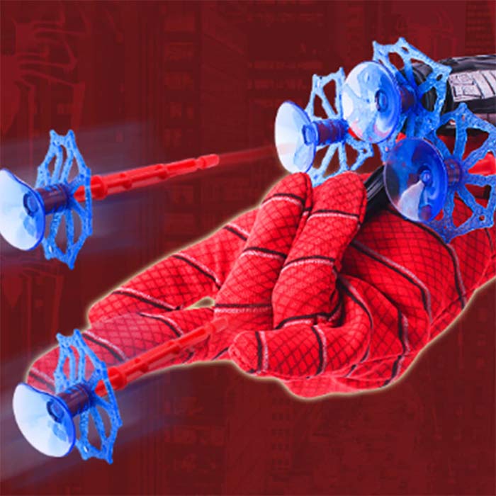 Меките снаряди правят играчката Spiderman напълно безопасна за употреба!