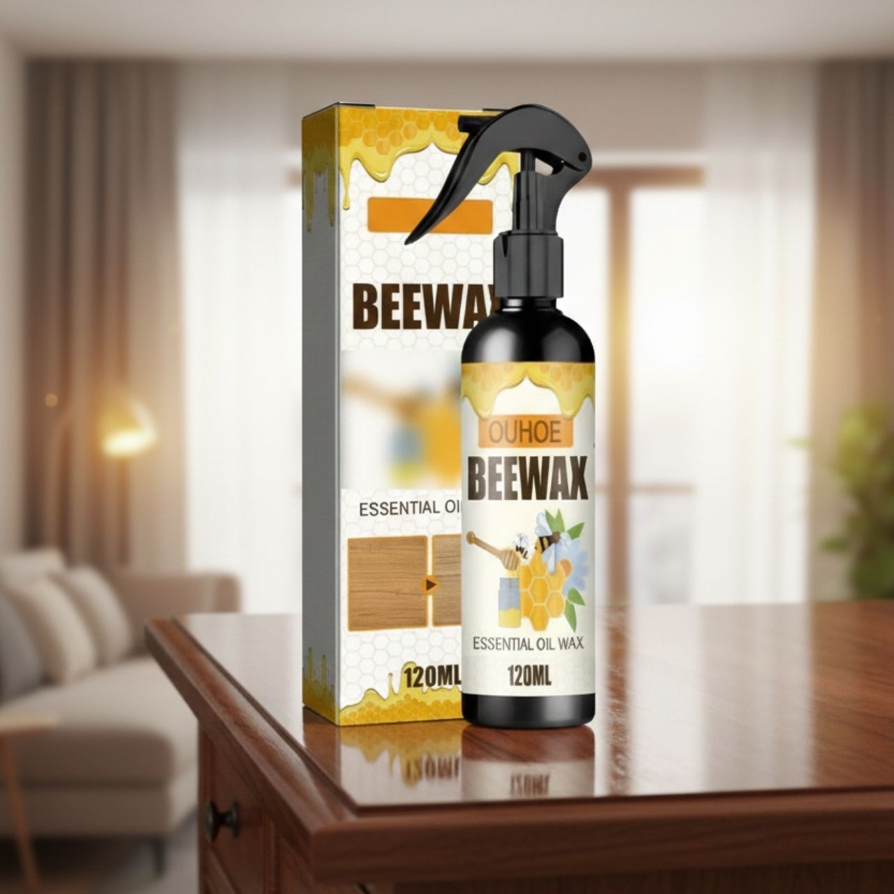 SprayBee, натурален спрей за почистване и възстановяване на дървени повърхности - Image 6