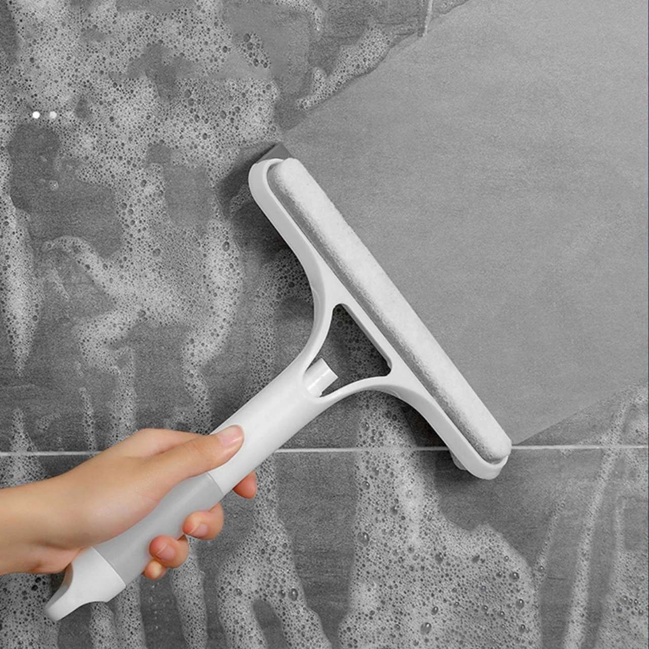 Squeegee, 3в1 почистващ инструмент за пръскане, гъба и чистачка - Image 7