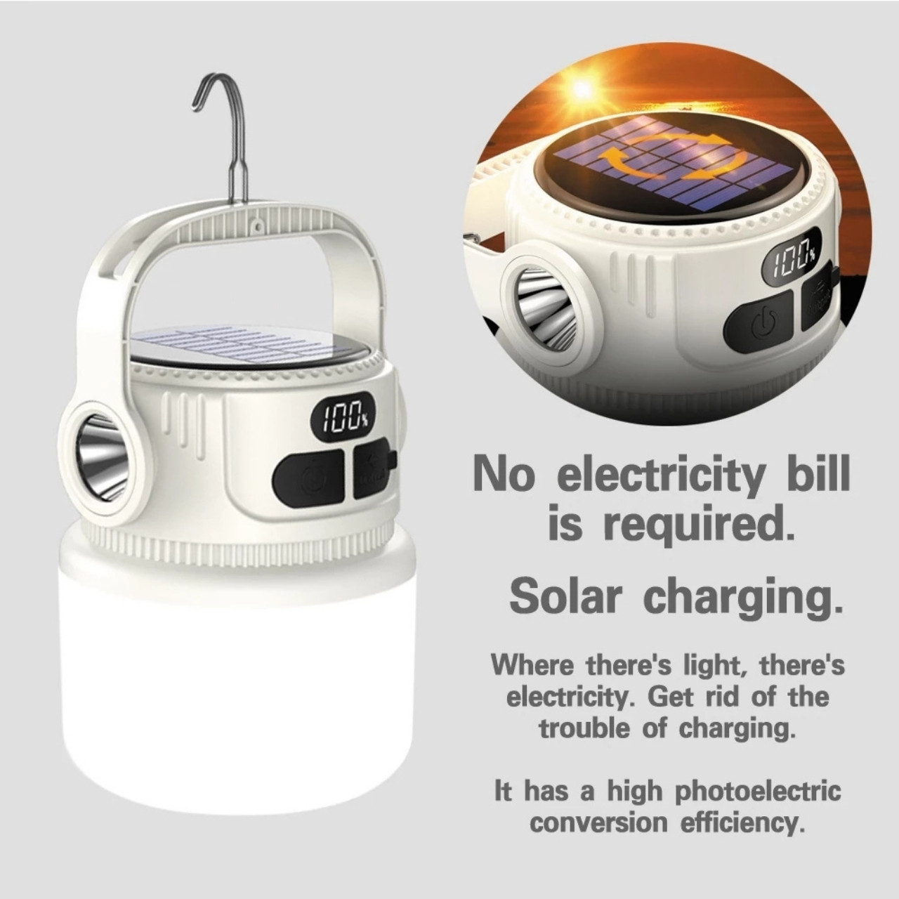 SuperBulb, LED слънчева лампа и зарядно устройство в едно - Image 5