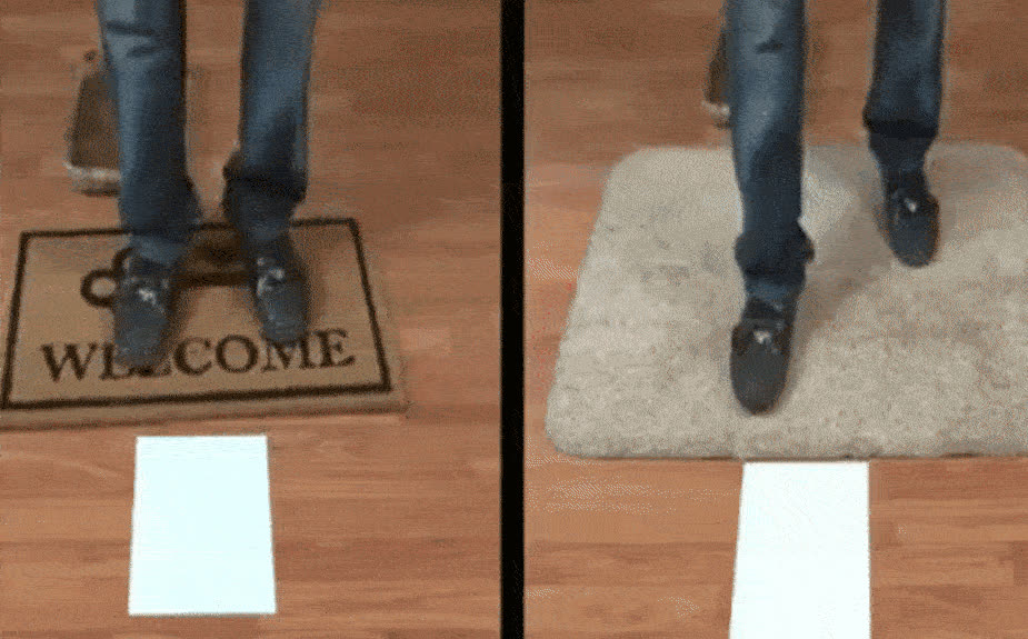 SuperStep, килимът, който почиства подметките и лапите само с една стъпка - video