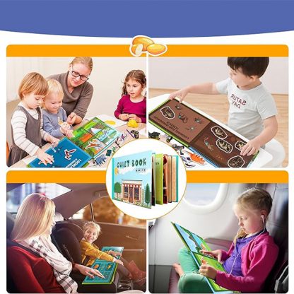ТИХКНИГА, Интерактивна Монтесори книга с стикери - Image 4