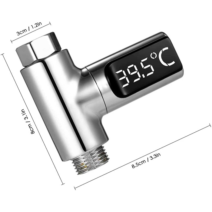 ThermometerShower, термометърът за вода, който поставяте между маркуча и кранчето - Image 2