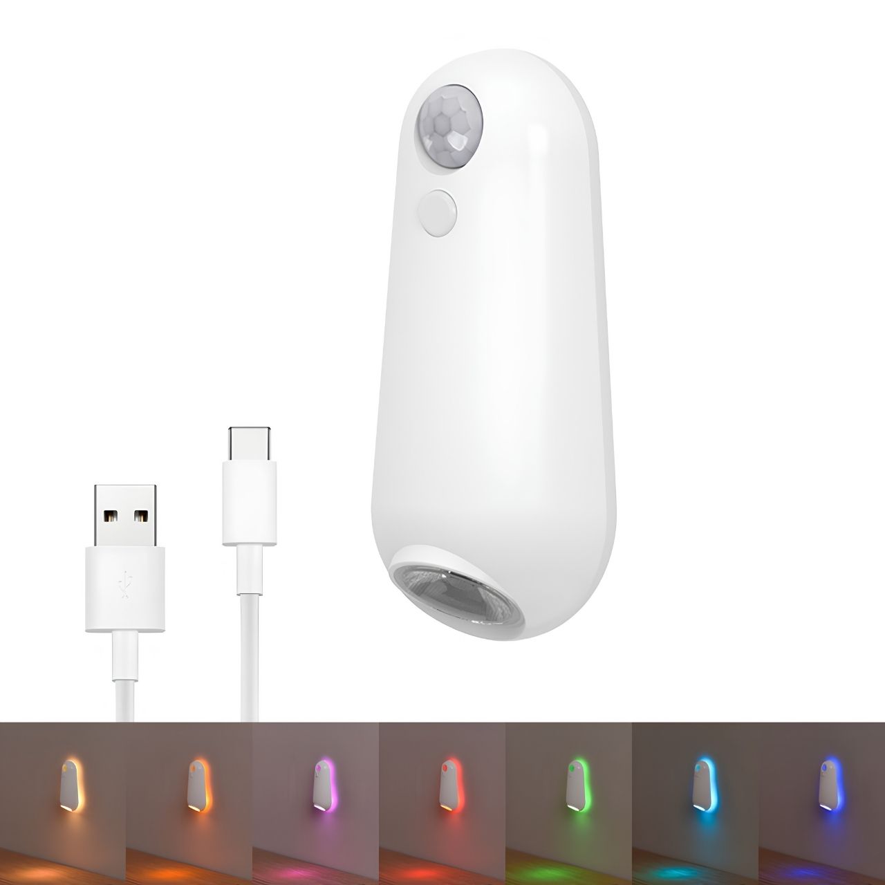 LED светлина с датчик за движение за тоалетна и дом, Toily - Image 2