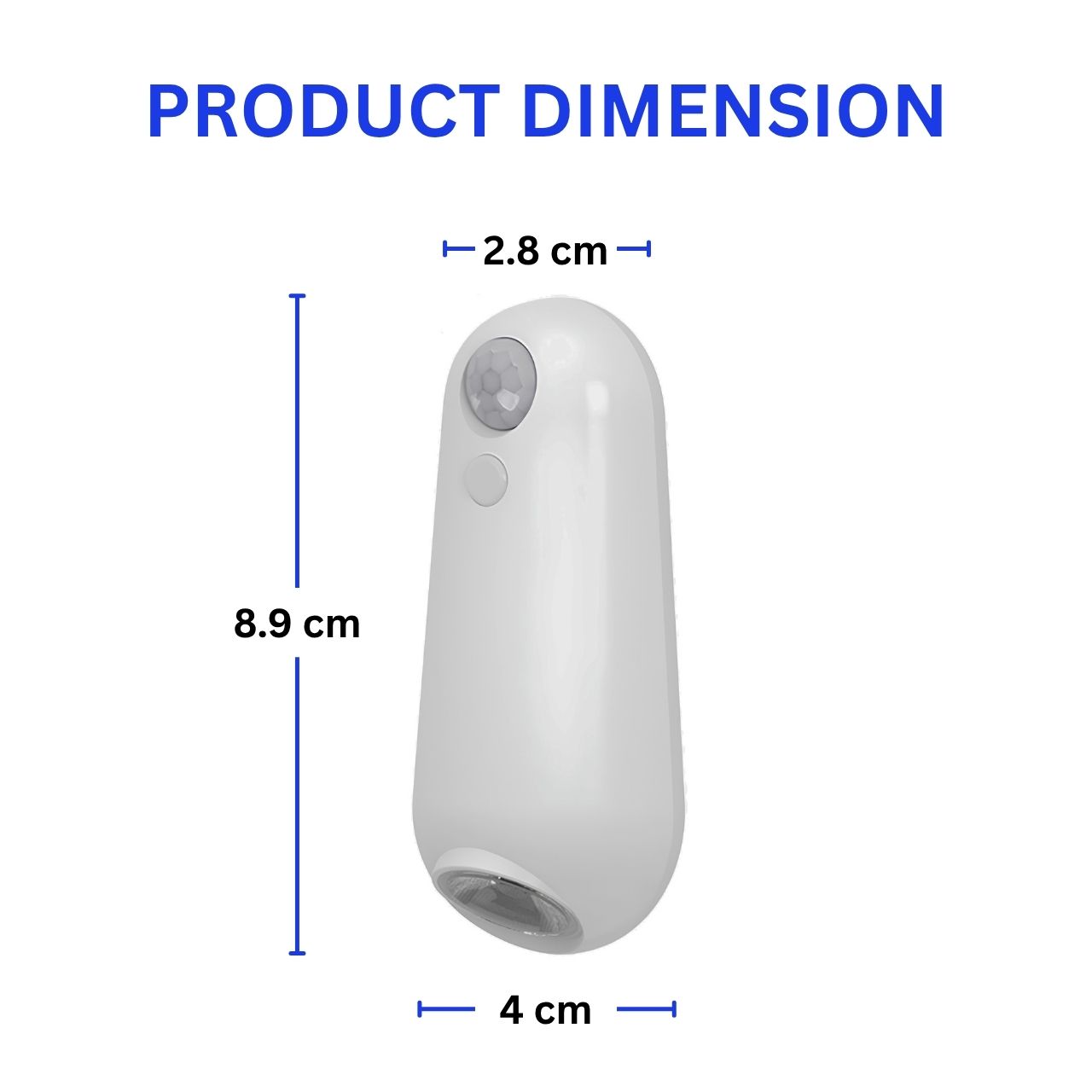 LED светлина с датчик за движение за тоалетна и дом, Toily - Image 9