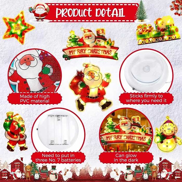 TrioLed, Комплект от 3 броя LED празнични украшения - Image 5