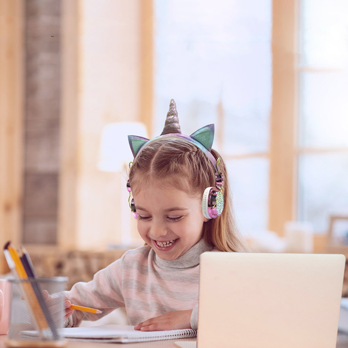 UnicornBuds, безжични слушалки за бебета с изглед на еднорог - Image 4
