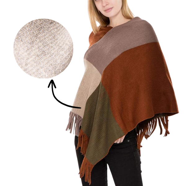 Елегантен вълнен шал, WLSHAWL - Image 2
