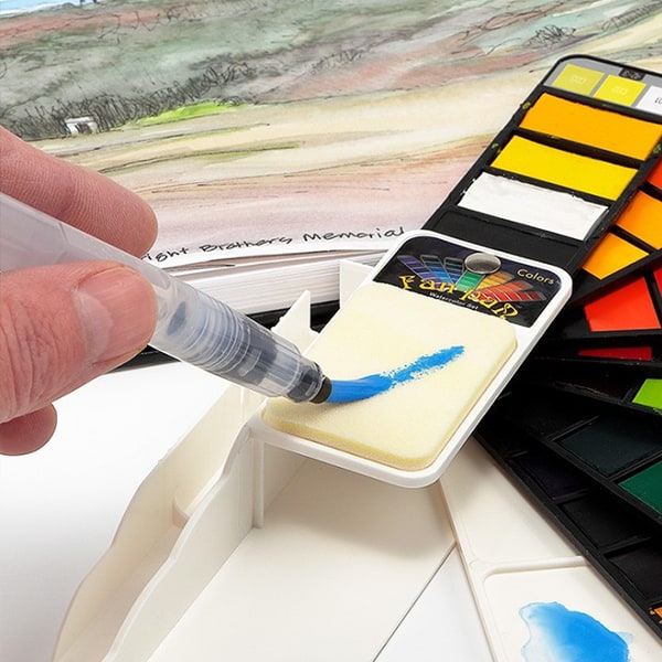 WaterPaints, безопаковъчна акварелна палитра - Image 4