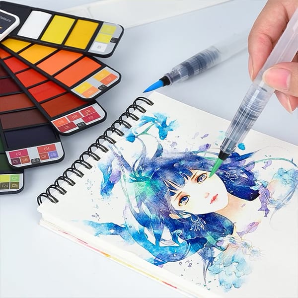 WaterPaints, безопаковъчна акварелна палитра - Image 5