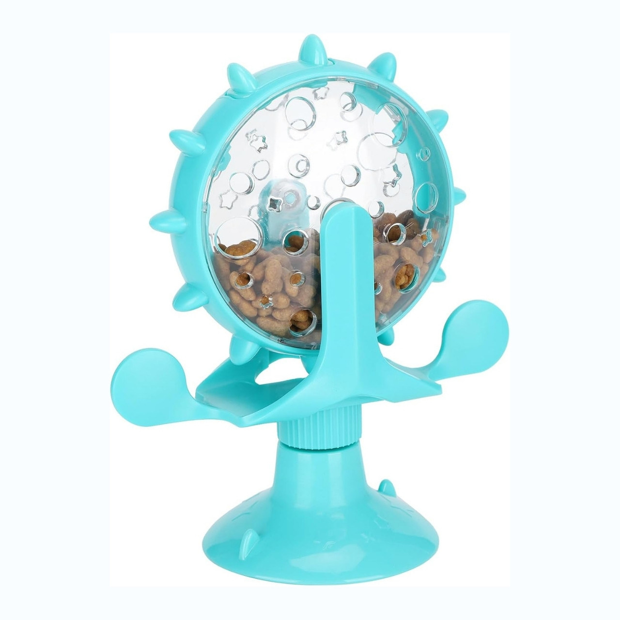 WheelToy, интерактивна въртяща се играчка за храна за котки и кучета - Image 4