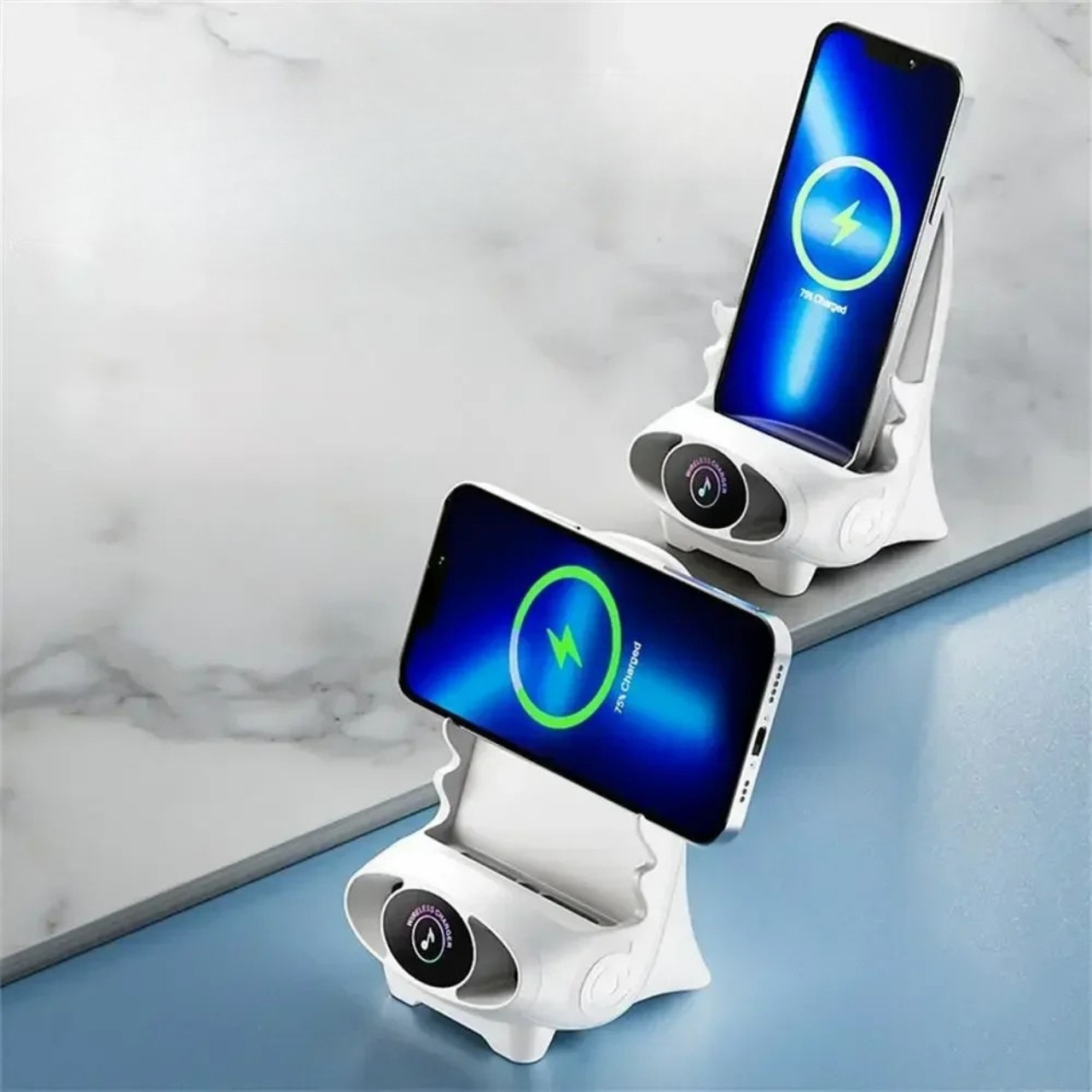WirelessCharger, безжично бързо зарядно и държач за телефон в едно - Image 7