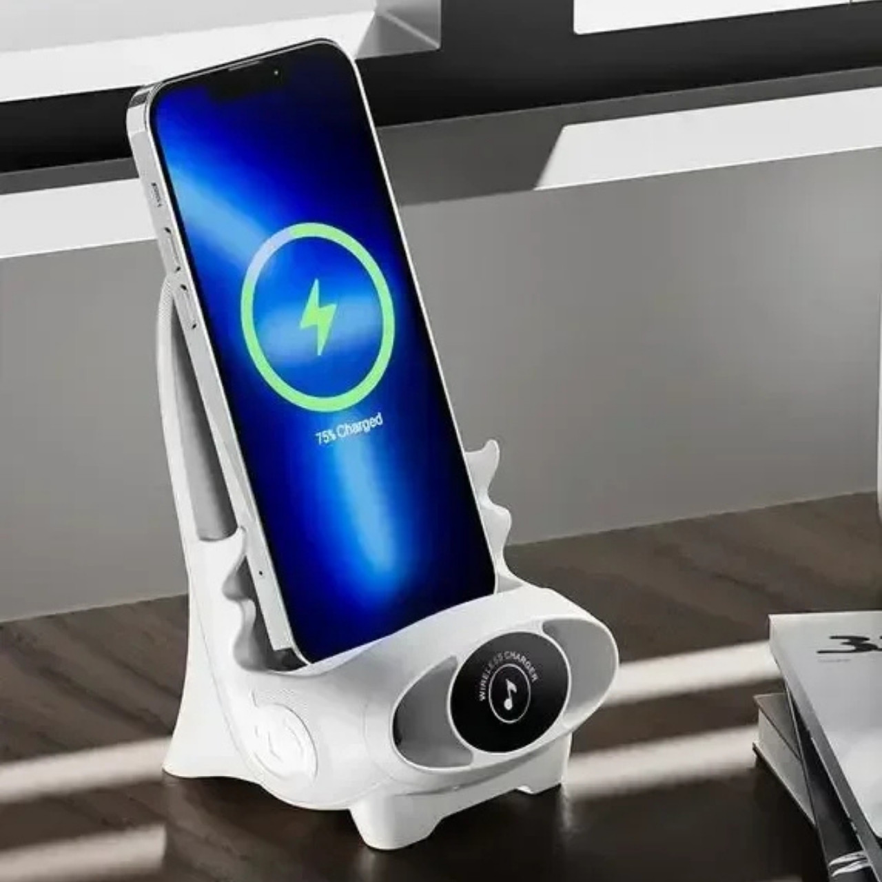 WirelessCharger, безжично бързо зарядно и държач за телефон в едно - Image 9