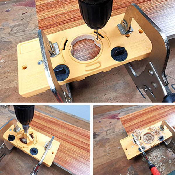 WoodWork, 7-частен комплект инструменти за монтаж на панти (35 мм) - Image 3