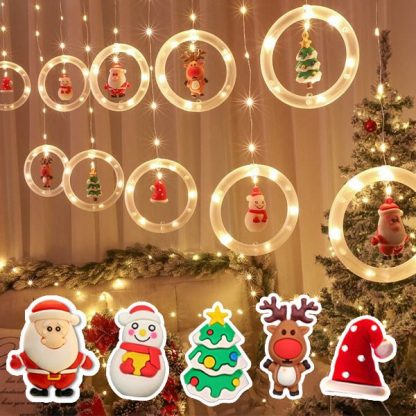 XMASLED, Празнични LED пръстени с фигурки - Image 2