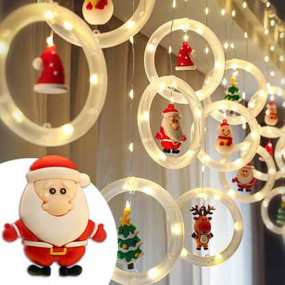 Коледни LED пръстени